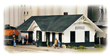 Clarkesville Depot -- Kit - 5-1/4 x 2 x 1-7/8" 13.3 x 5 x 4.7cm-1