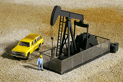 Walking Beam-Horse Head Oil Pump -- Kit - 2-3/4 x 1 x 1-13/16"  6.8 x 2.5 x 4.5cm-1