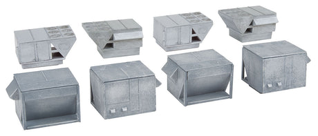 HVAC Units -- Kit - 4 each of 2 Styles of Rooftop Air Conditioners-1