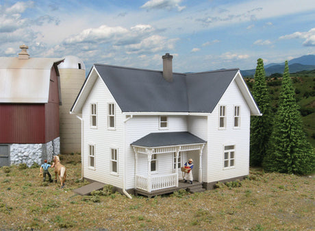 Lancaster Farmhouse -- Kit - 5-15/16 x 4-1/2 x 4-5/16"  15.1 x 11.4 x 11cm-2
