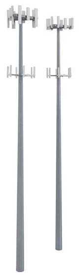 Modern Communication Tower -- Kit - 9-3/4 Tall x 1" Wide  24.7 x 2.5cm-2