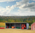 Machinery Storage Shed -- Kit - 9-3/4 x 4-1/2 x 2-3/4"  24.8 x 11.4 x 7cm-1
