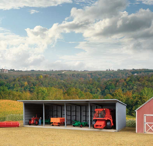 Machinery Storage Shed -- Kit - 9-3/4 x 4-1/2 x 2-3/4"  24.8 x 11.4 x 7cm-1