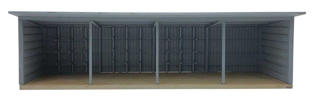 Machinery Storage Shed -- Kit - 9-3/4 x 4-1/2 x 2-3/4"  24.8 x 11.4 x 7cm-2