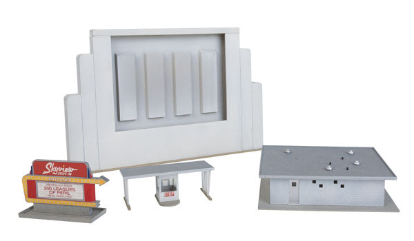 Skyview Drive-In Theater -- Kit - Screen Holds Most 7" Tablets (7-7/8 x 5-5/16 x 9/32 to 15/32")-2