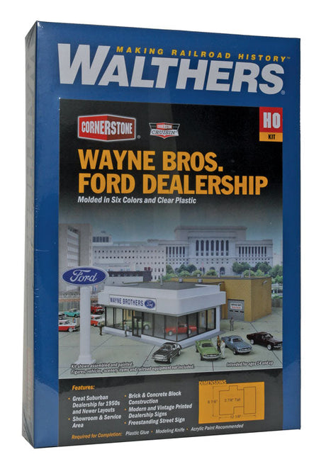 Wayne Bros. Ford Dealership -- Kit - 8-7/8 x 12-1/8 x 3-7/8"  22.5 x 30 x 9.8cm-4