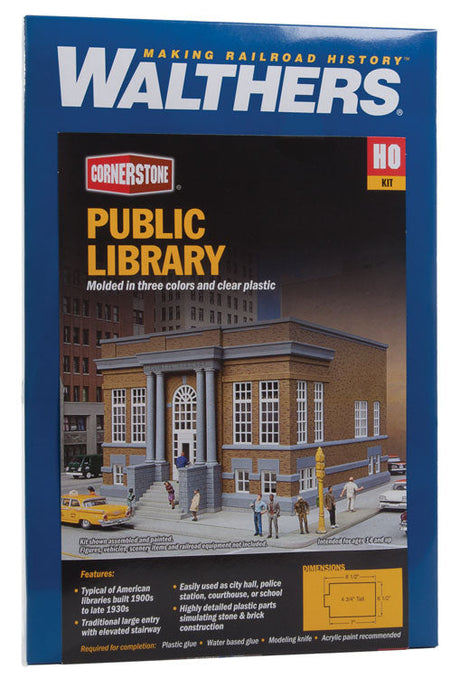 Public Library -- Kit - 8-1/2 x 6-1/2 x 4-3/4"  21.5 x 16.5 x 12cm-4