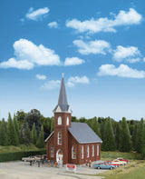 Brick Church -- Kit - 8-1/16 x 4-9/16 x 10-3/4"  20.4 x 11.5 x 27.2cm-1
