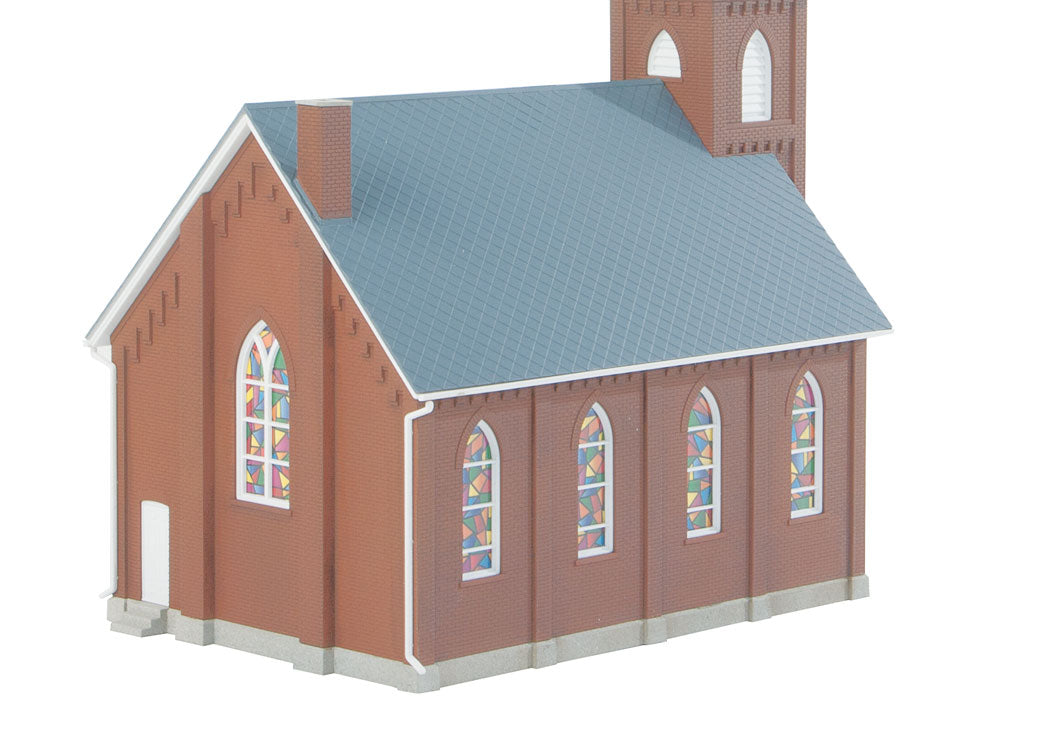 Brick Church -- Kit - 8-1/16 x 4-9/16 x 10-3/4"  20.4 x 11.5 x 27.2cm-2