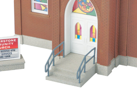 Brick Church -- Kit - 8-1/16 x 4-9/16 x 10-3/4"  20.4 x 11.5 x 27.2cm-3