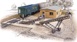 Bulk Transfer Conveyor pkg(2) -- Kit - Conveyor: 9-11/16 x 5-3/8"  24.6 x 16.7cm-1
