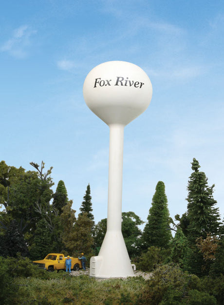 Modern Water Tower -- Kit - 9-1/2"  23.7 Tall x 3-1/8"  7.8cm Diameter-2