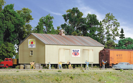 Storage Shed on Pilings -- Kit - 4-1/2 x 7 x 3-1/2"  11.4 x 8.9cm-2