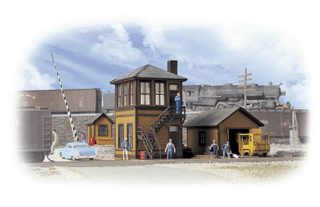 Trackside Structures Set -- Kit-1