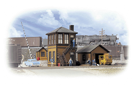 Trackside Structures Set -- Kit-1