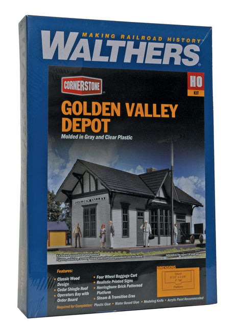 Golden Valley Depot -- Kit - 6-1/2 x 3-3/8 x 4"  16.2 x 8.4 x 10cm-7