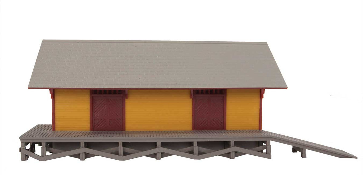 Golden Valley Freight House -- Kit - 8-3/8 x 3-3/8 x 3-1/4"  20.9 x 8.4 x 8.1cm-4