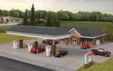Modern Gas Station -- Kit - Main Building: 10-7/16 x 6-1/2 x 3-1/8"  26.5 x 16.5 x 7.9cm-1