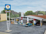 Drive-in Oil Change - Repurposed Gas Station -- Kit - 10-1/2 x 9 x 3-3/16"  26.6 x 22.8 x 8cm-1