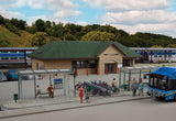 Modern Bus Shelter -- Kit with Accessories-1