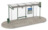 Modern Bus Shelter -- Kit with Accessories-3