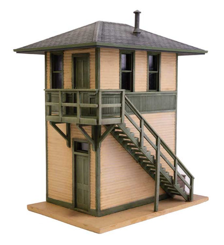 Trackside Signal Tower -- Kit - 1-7/8 x 2-27/32 x 3-5/16"  4.7 x 7.2 x 8.4cm-6
