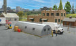 Quonset Hut -- Kit - 6-9/16 x 2-3/4 x 1-1/2"  16.6 x 6.9 x 3.8cm-1