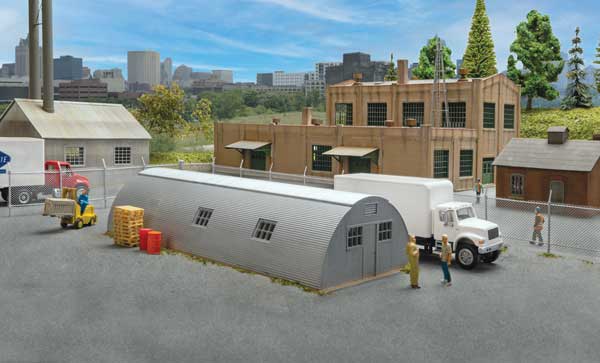 Quonset Hut -- Kit - 6-9/16 x 2-3/4 x 1-1/2"  16.6 x 6.9 x 3.8cm-1