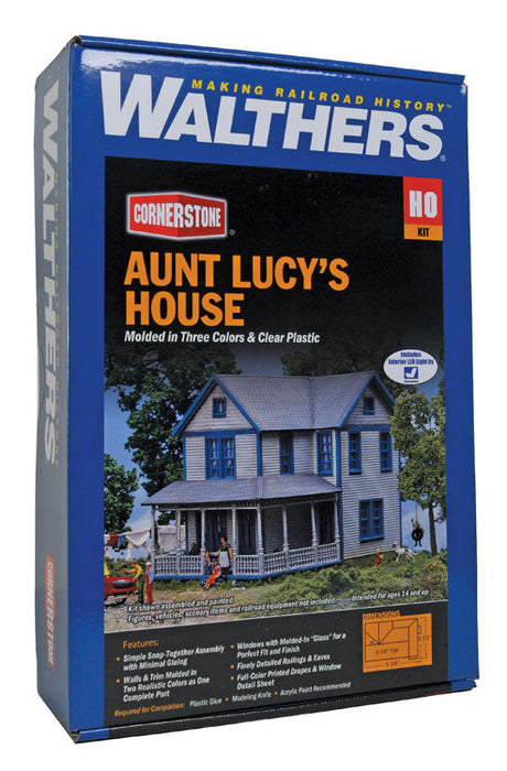 Aunt Lucy's House -- Kit - 4 x 5-3/4 x 5-1/8"  10.2 x 14.6 x 13cm-2