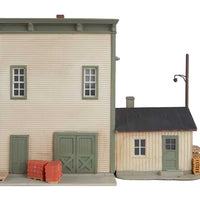 Wally's Warehouse - Main Building -- Kit - 5-3/4 x 5 x 5-1/2"  14.3 x 12.5 x 13.7cm