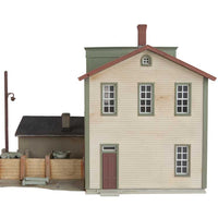 Wally's Warehouse - Main Building -- Kit - 5-3/4 x 5 x 5-1/2"  14.3 x 12.5 x 13.7cm
