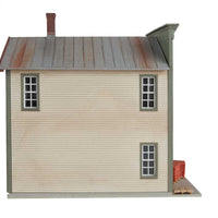 Wally's Warehouse - Main Building -- Kit - 5-3/4 x 5 x 5-1/2"  14.3 x 12.5 x 13.7cm