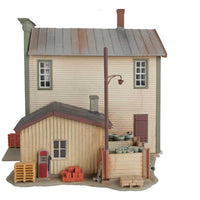 Wally's Warehouse - Main Building -- Kit - 5-3/4 x 5 x 5-1/2"  14.3 x 12.5 x 13.7cm