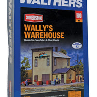 Wally's Warehouse - Main Building -- Kit - 5-3/4 x 5 x 5-1/2"  14.3 x 12.5 x 13.7cm