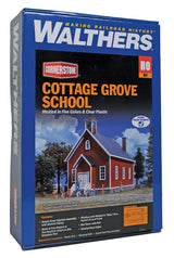 Cottage Grove School -- Kit - 7 x 3-1/2 x 5-1/2"  17.5 x 8.7 x 14cm-2