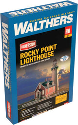 Rocky Point Lighthouse -- Kit - 3 x 8-1/8 x 8-7/8"  7.5 x 20.3 x 22.8cm-3