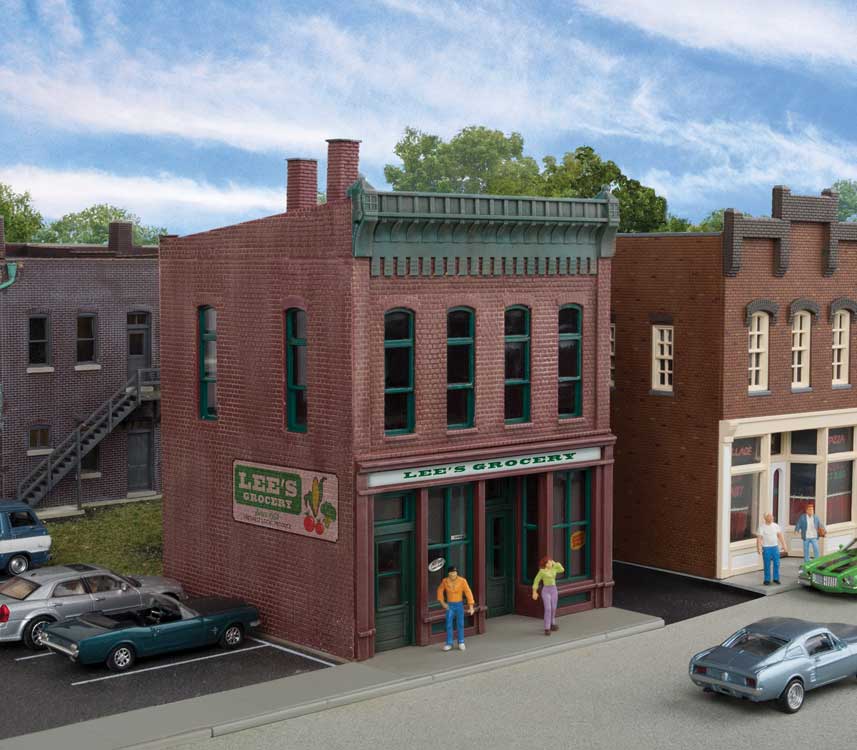 Lee's Grocery Store -- Kit - 3-1/2 x 4-1/4 x 4-5/8"  8.9 x 10.8 x 11.7cm