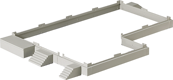 Cornerstone Modulars(TM) -- Foundation & Loading Docks