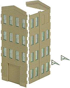 Large-Door Wall Section - Cornerstone Modulars(TM) -- Kit