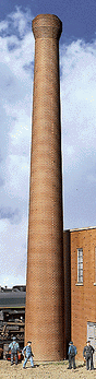 One-Piece Brick Smokestack -- pkg(2) - Assembled - 1-1/4 x 10-1/4"  3.2 x 25.7cm-1