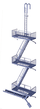 Vintage Fire Escape -- Kit-1