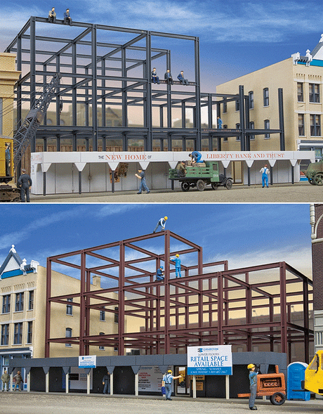 Skyscraper Construction Site -- Kit - 8-5/8 x 10-9/16 x 5-3/4"  21.9 x 26.8 x 14.6cm-1