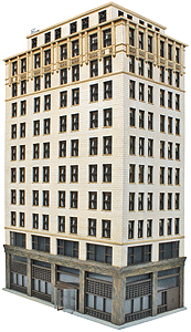 Ashmore Hotel -- Kit - 8-5/8 x 4-7/16 x 13-7/8"  21.9 x 11.2 x 35.3cm-1
