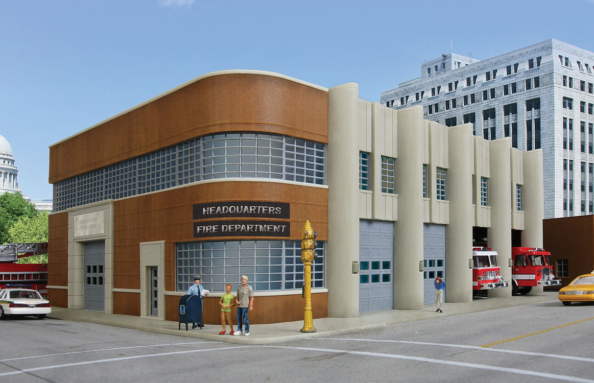 Fire Department Headquarters -- Kit - 9-1/8 x 11-13/16 x 5-5/8"  23.5 x 30 x 14.3cm-2