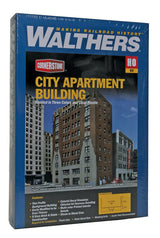 City Apartment Background Building -- Kit - 8-1/8 x 5-3/16 x 12-11/16"  20.6 x 13.2 x 32.2cm-5