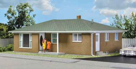 Ranch Tract House -- Kit - 5-1/2 x 4-1/8 x 2-1/4"  13.9 x 10.4 x 5.7cm-2