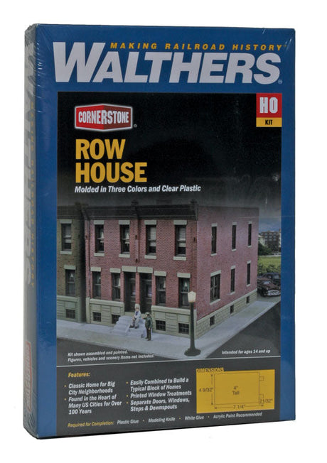 Row House -- Kit - 7-13/16 x 4-9/32 x 4"  19.8 x 10.8 x 10.1cm-3