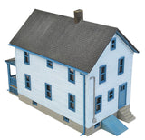 Two-Story Frame House -- Kit - 5 x 2-1/2 x 4-1/16"  12.7 x 6.3 x 10.3cm-3