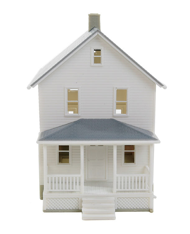 Two-Story Frame House -- Kit - 5 x 2-1/2 x 4-1/16"  12.7 x 6.3 x 10.3cm-6