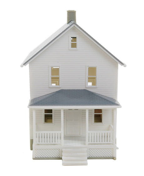 Two-Story Frame House -- Kit - 5 x 2-1/2 x 4-1/16"  12.7 x 6.3 x 10.3cm-6